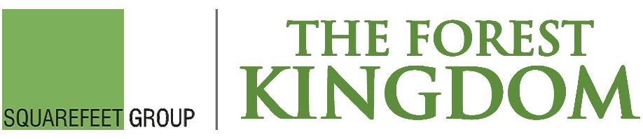 Square Feet Forest Kingdom Logo